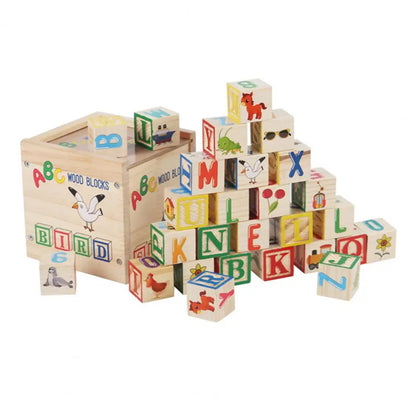 Wooden Cube Set