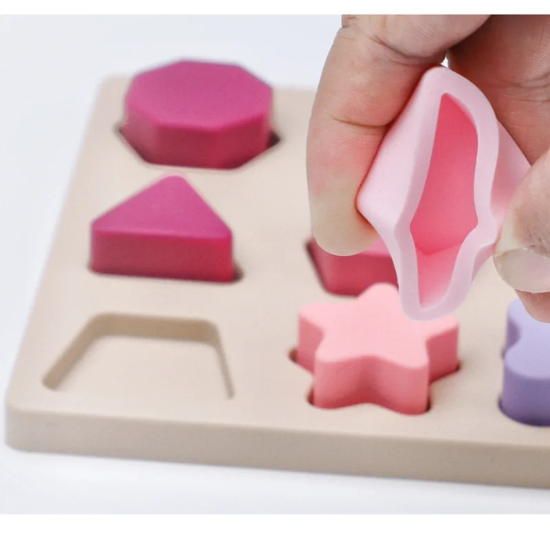 Silicone Shapes Puzzle Board