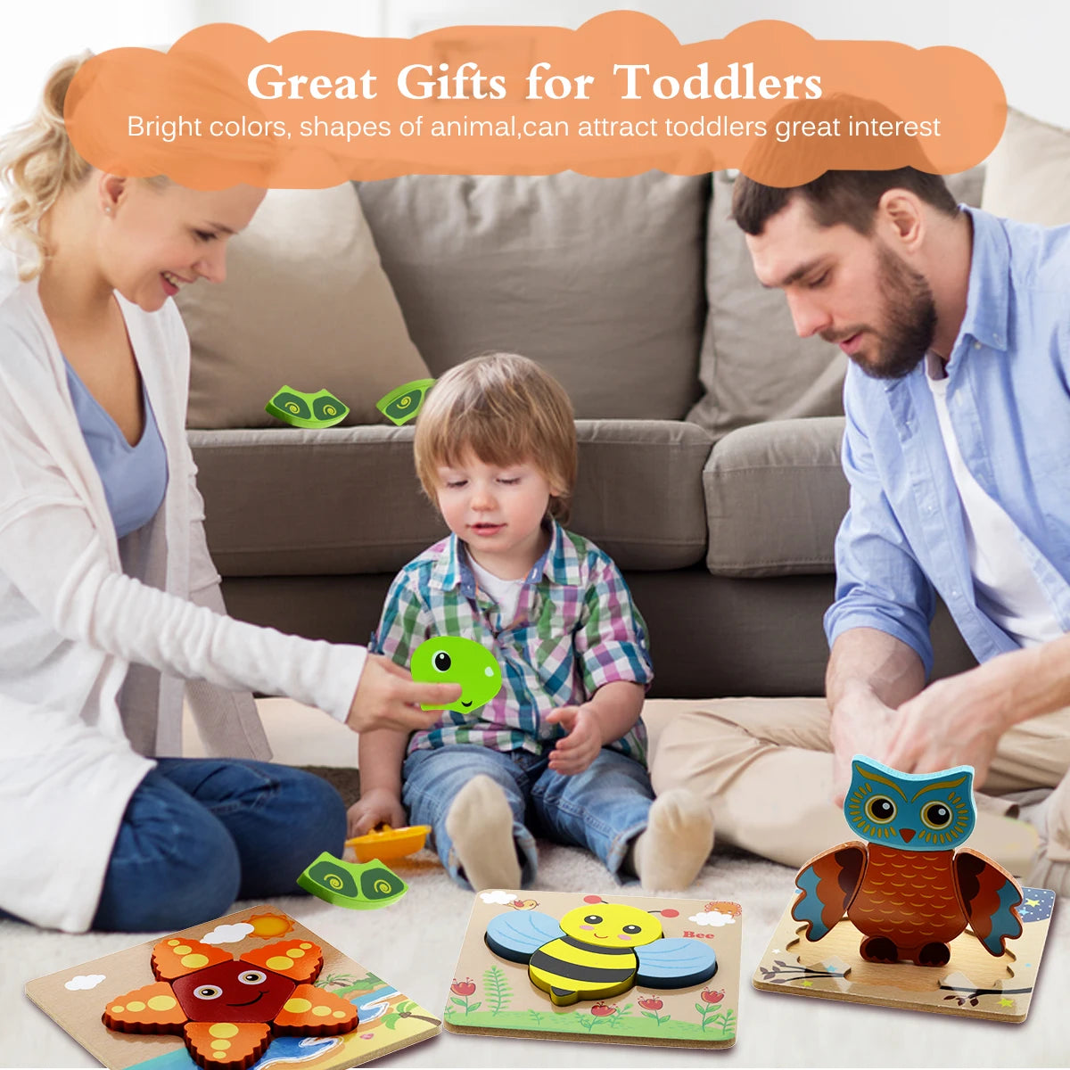 Toddler Wooden Puzzle