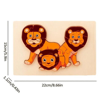 Wooden Animals Puzzle