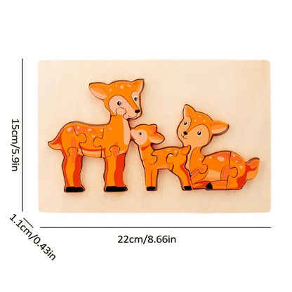 Wooden Animals Puzzle