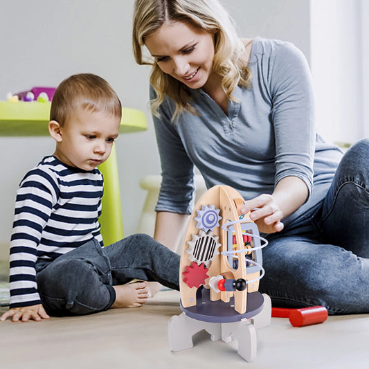 Wooden Baby Space Toy