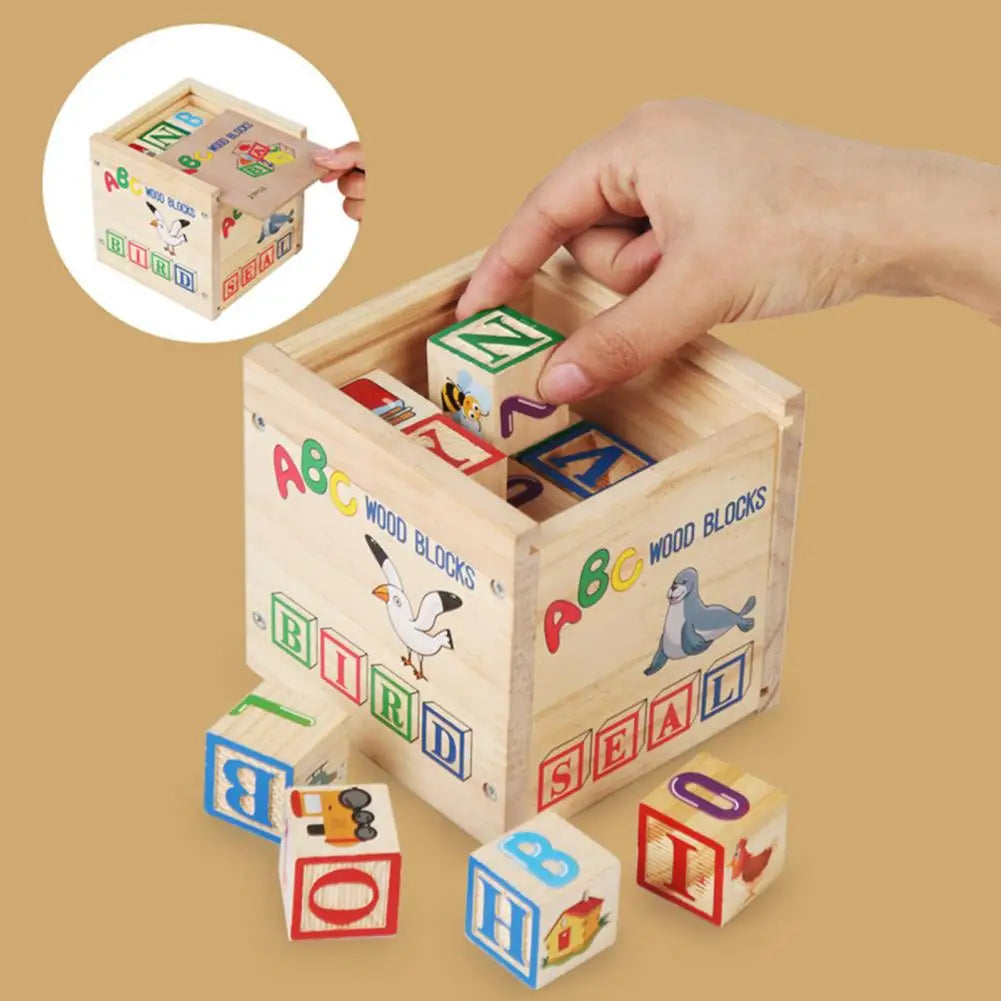 Wooden Cube Set