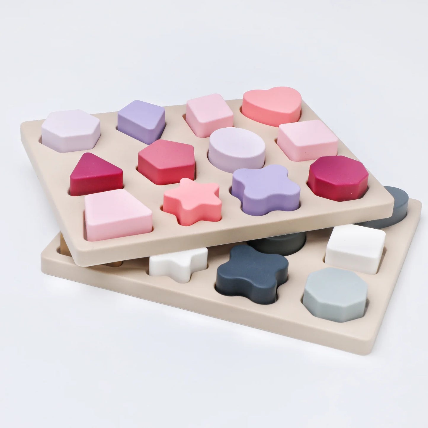 Silicone Shapes Puzzle Board