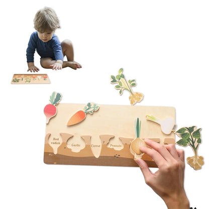 Vegetable Matching Puzzle